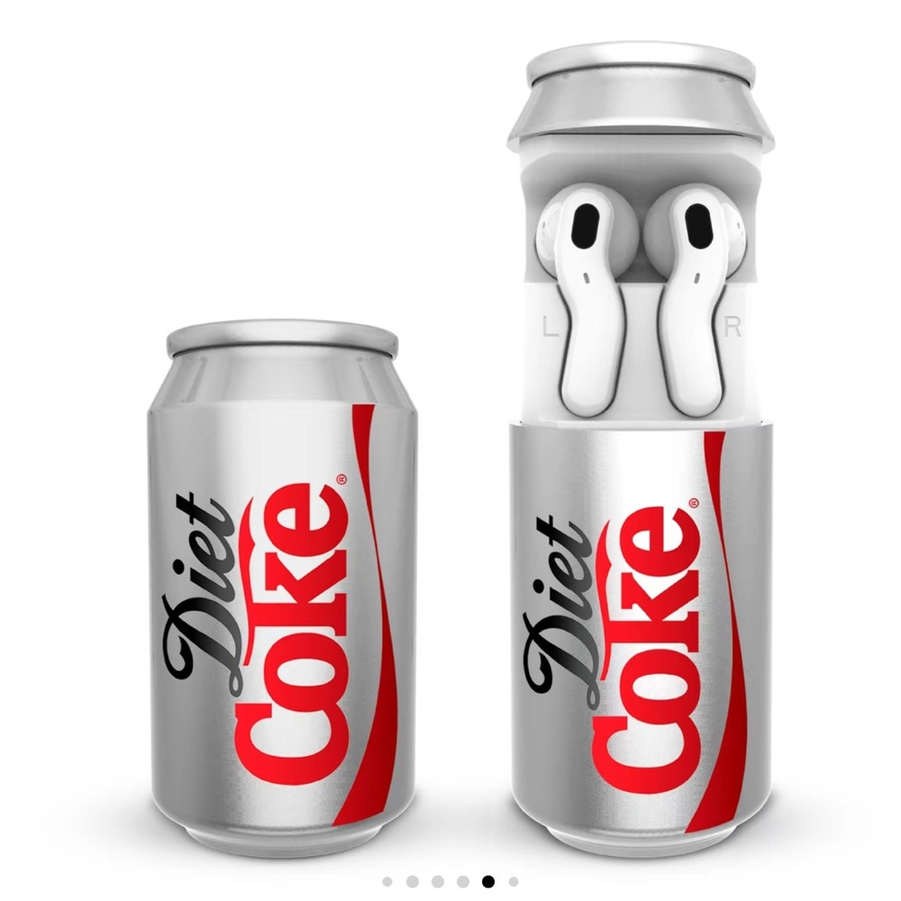 *NWT* Diet Coke Novelty Wireless Earbuds